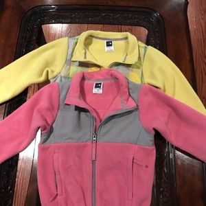 North Face fleece zip up Jacket